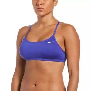 Nike Swim Racerback Bikini Top -Indigo  NWT
